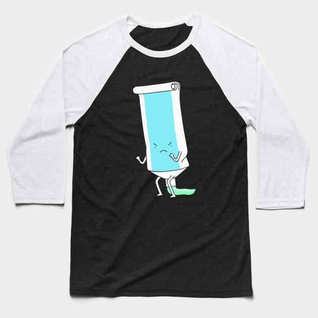 squeeze... Baseball T-Shirt by milkyprint